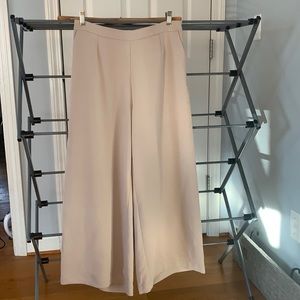 Pant, wide leg, cropped.